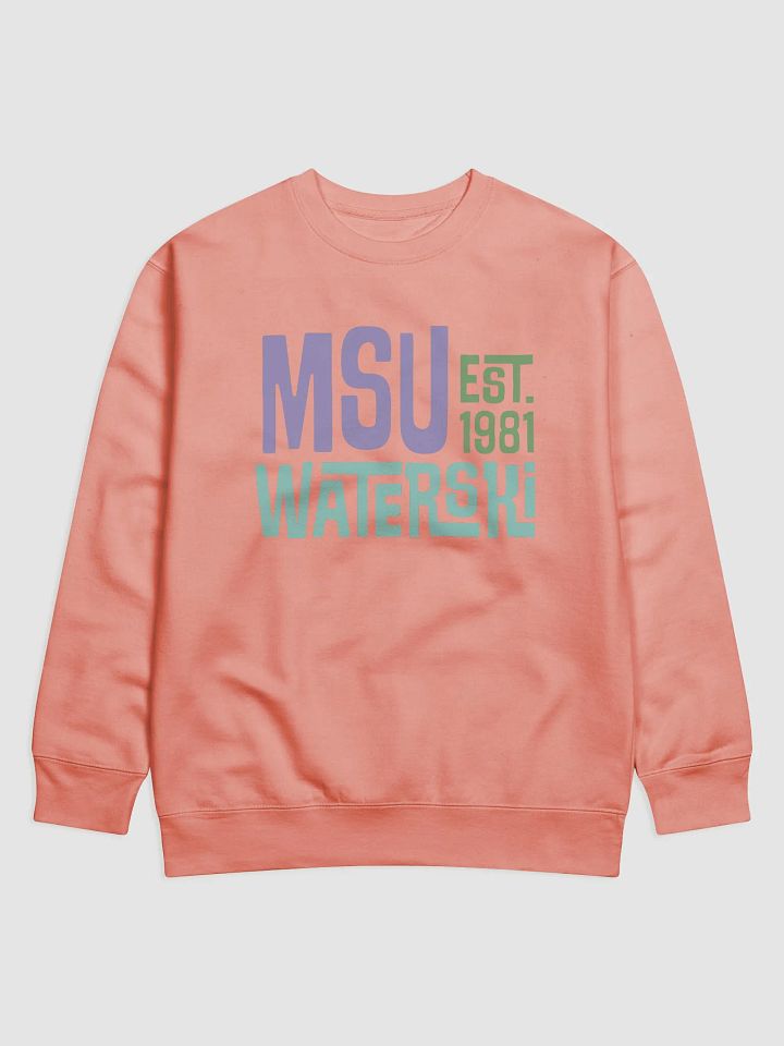 MSU Waterski Funky Crewneck product image (13)