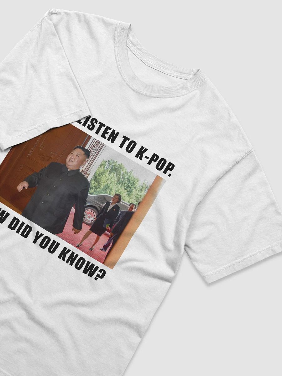 Yes, I listen to k-pop t-shirt product image (40)