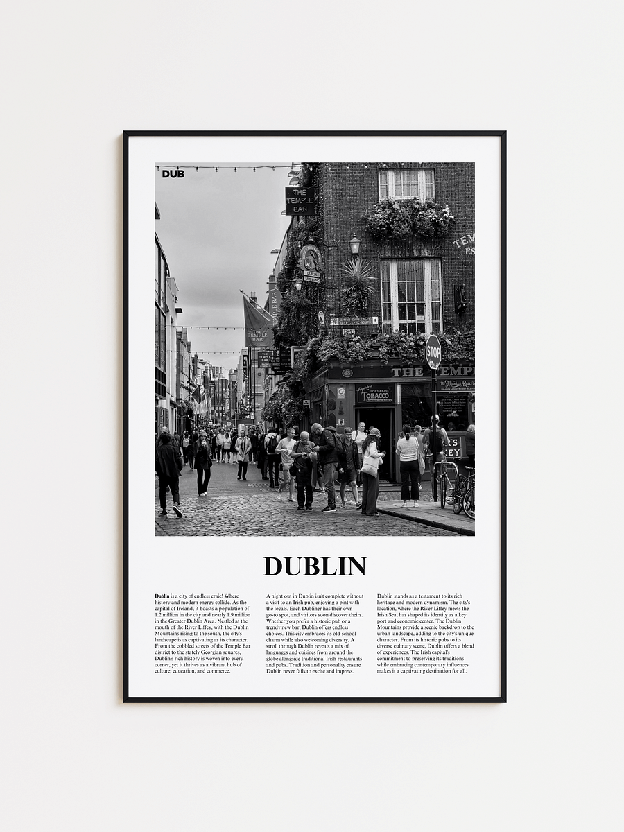 Dublin 01 Newspaper Poster product image (1)