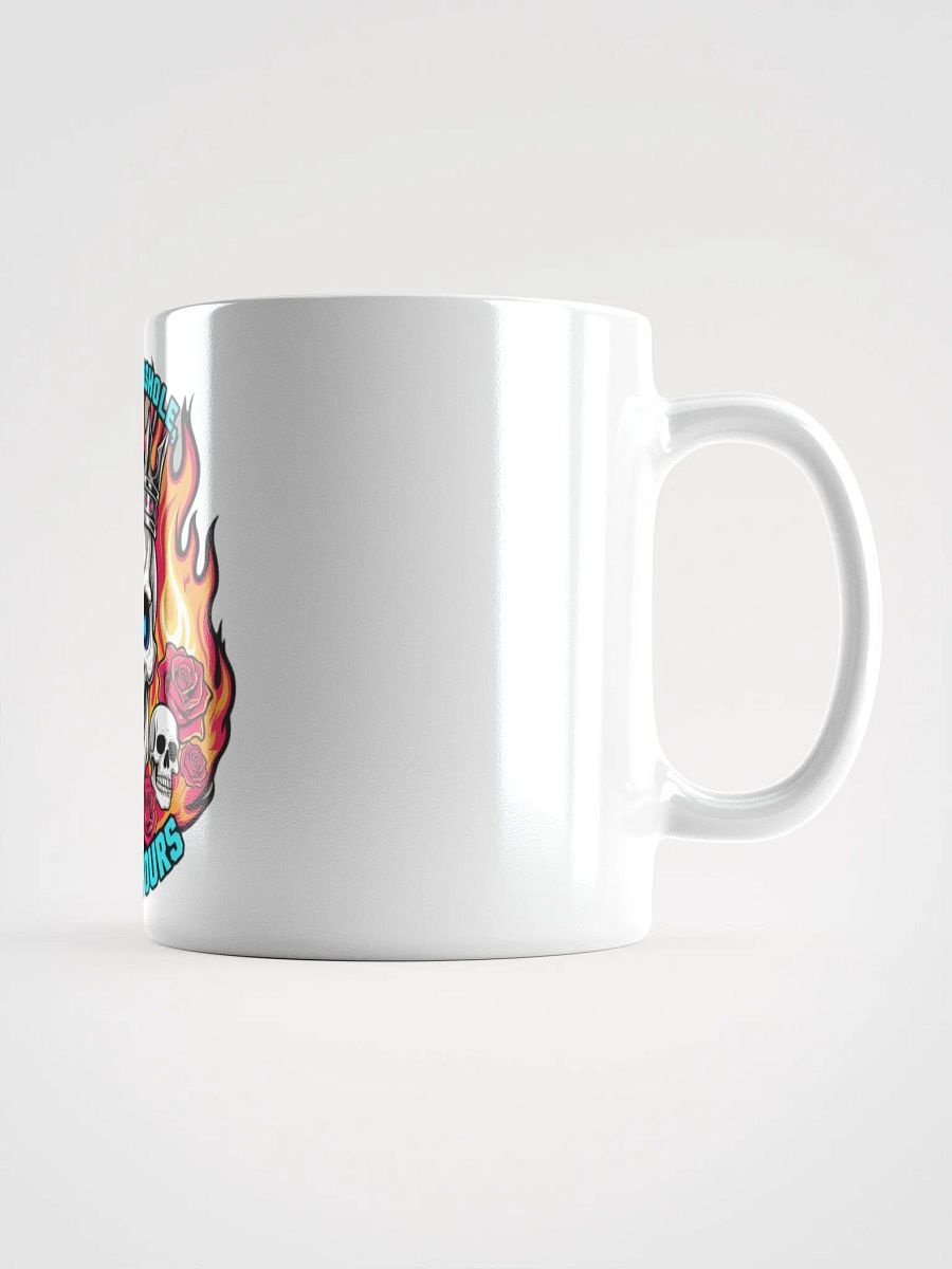 Flaming Skull Crown Mug product image (1)