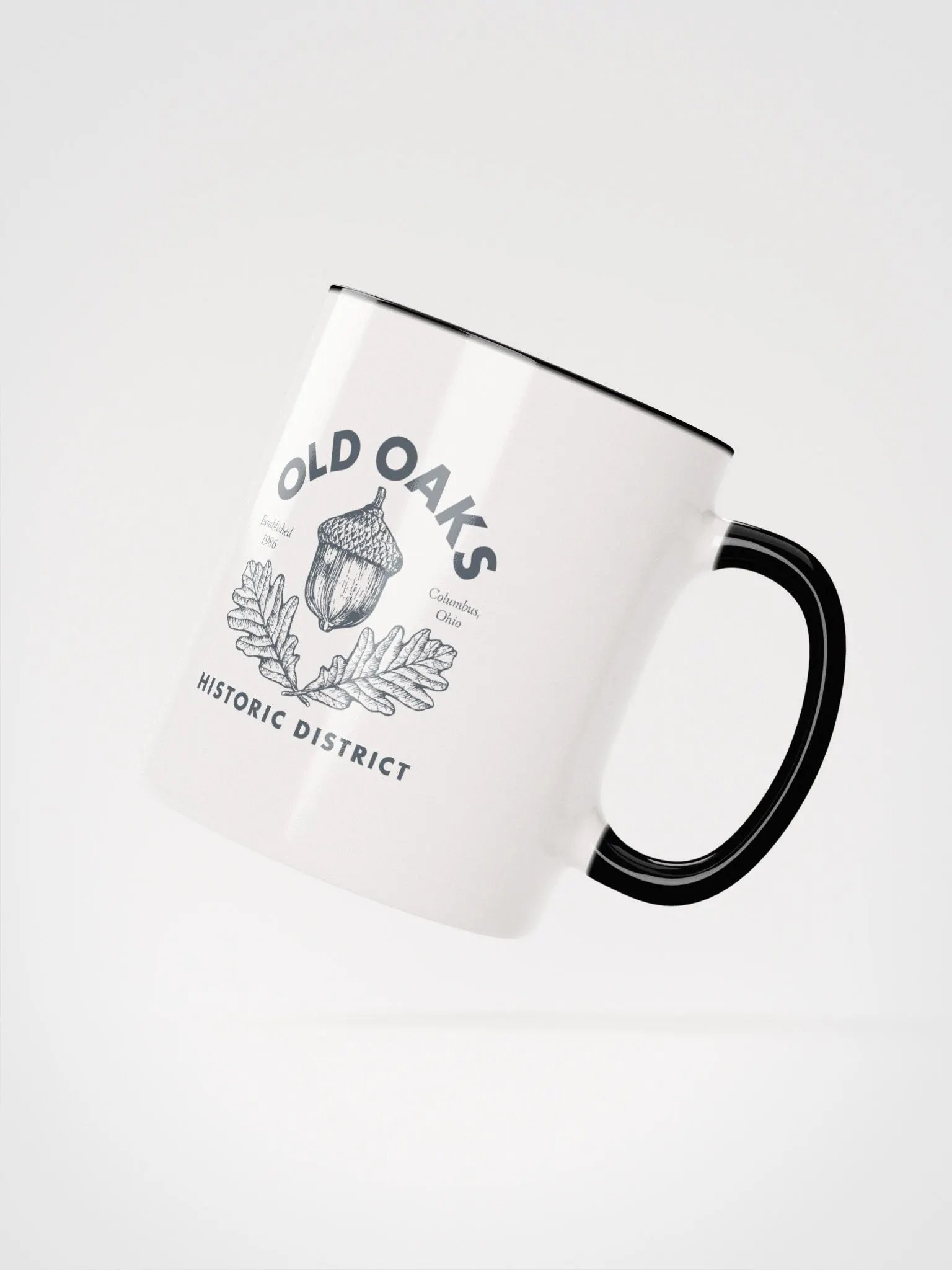 Old Oaks Ceramic Mug with Color Pop product image (2)