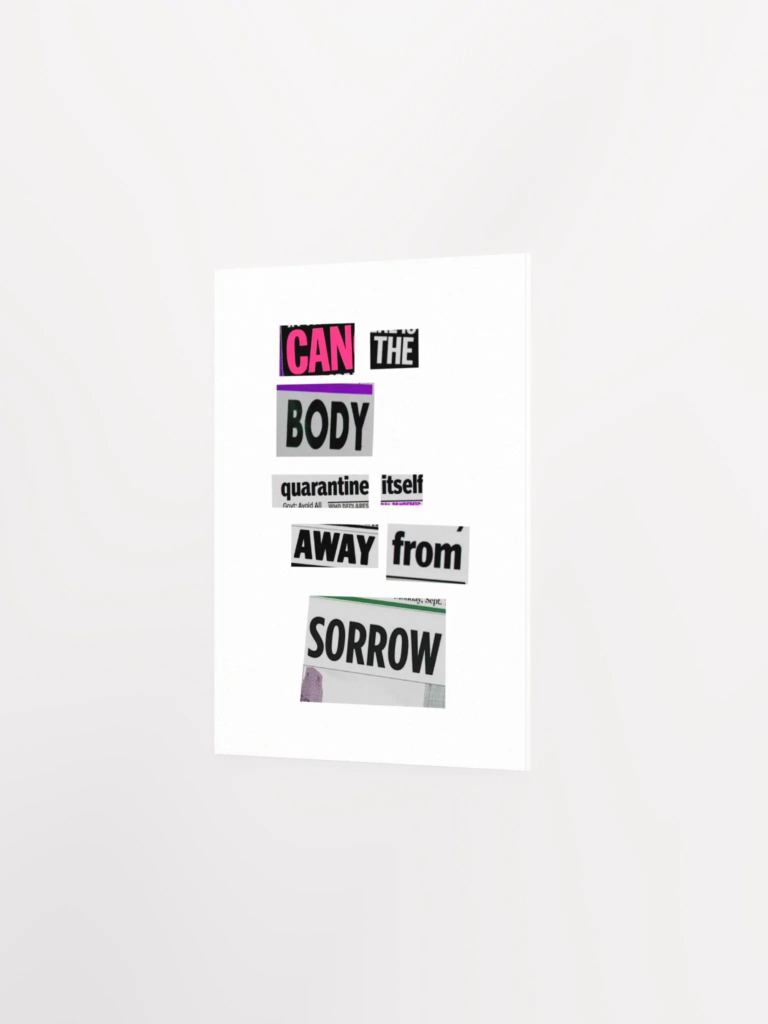 Sorrow Art Print product image (6)