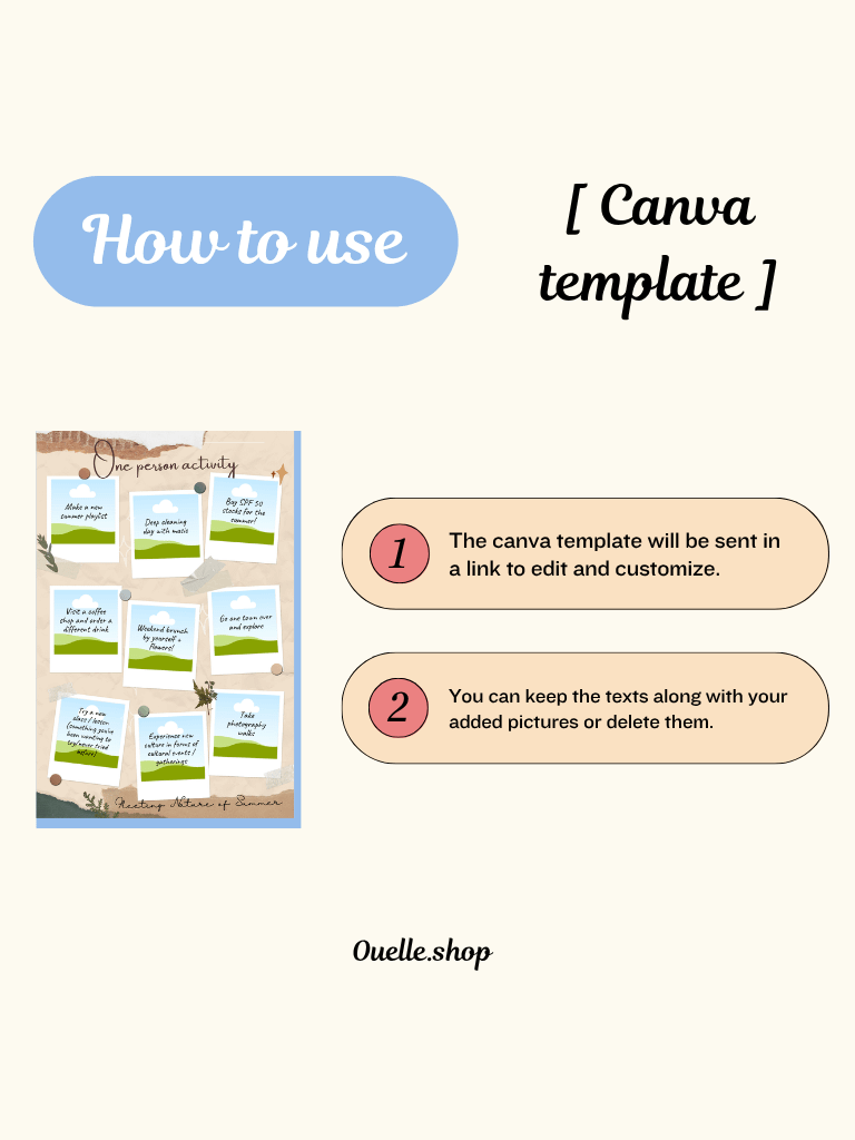 Scrapbook style - Summer 2025 Bucketlist product image (8)