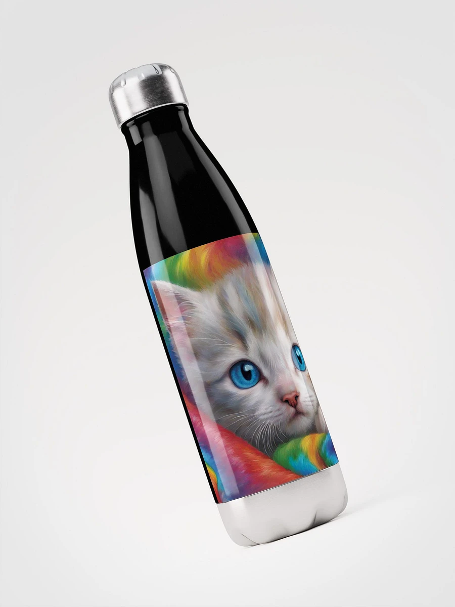 Rainbow Kitten Stainless Steel Water Bottle product image (5)