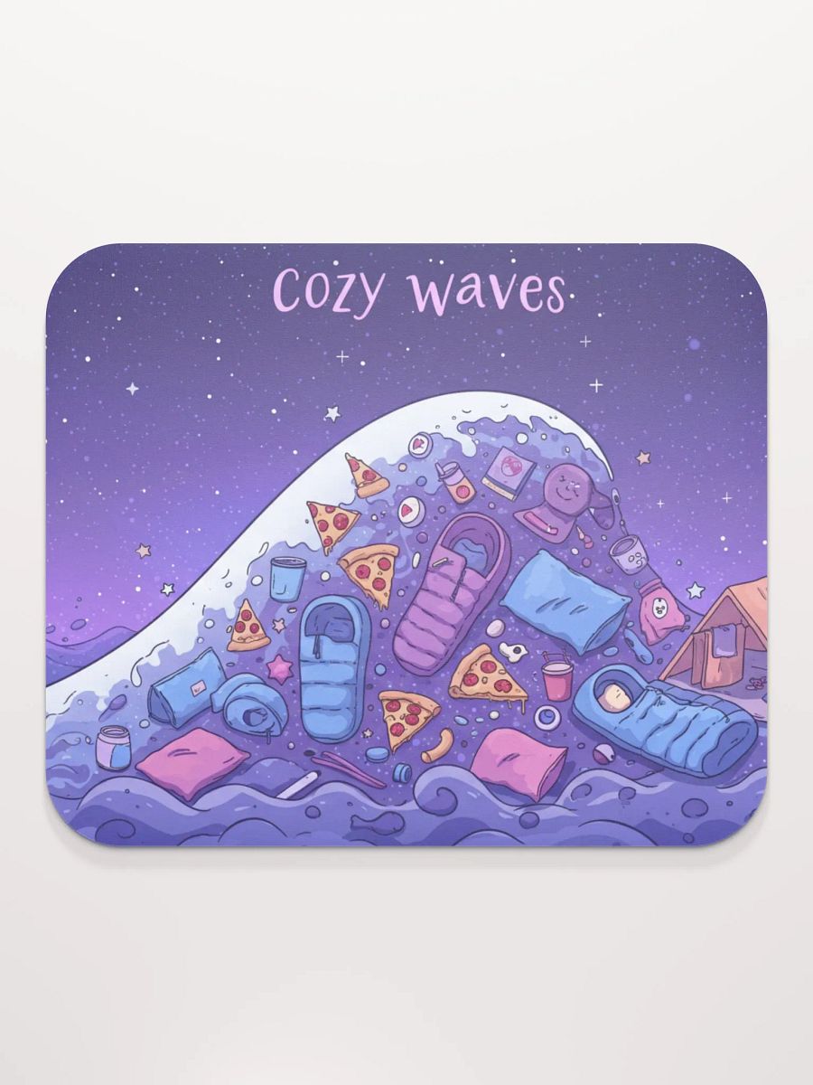 Cozy Waves Mouse Pad product image (2)