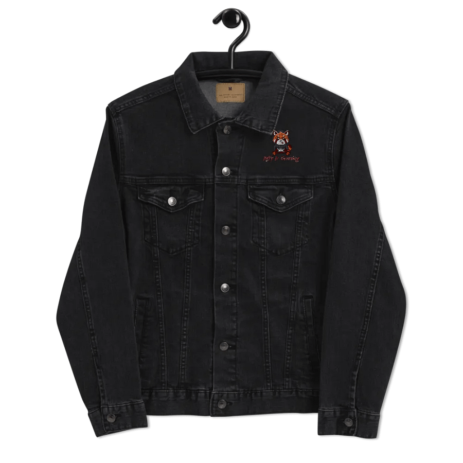 Jiffy Red Panda Denim Jacket product image (10)