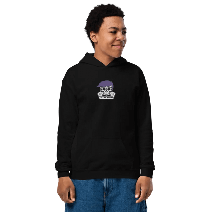 Enigma Nation Gildan Youth Heavy Blend Hoodie (EMBRODERED) product image (1)