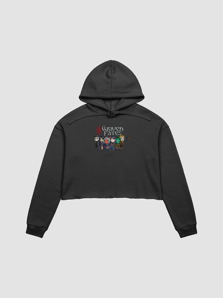 The Woven Fates Crop Top Hoodie product image (1)