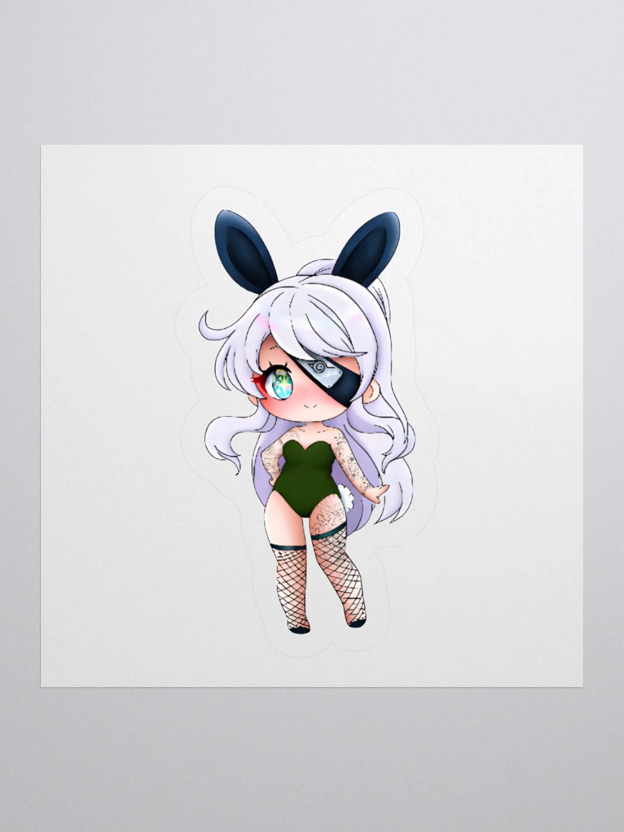 Bunny Eared Chibi Kiss Cut Stickers product image (1)