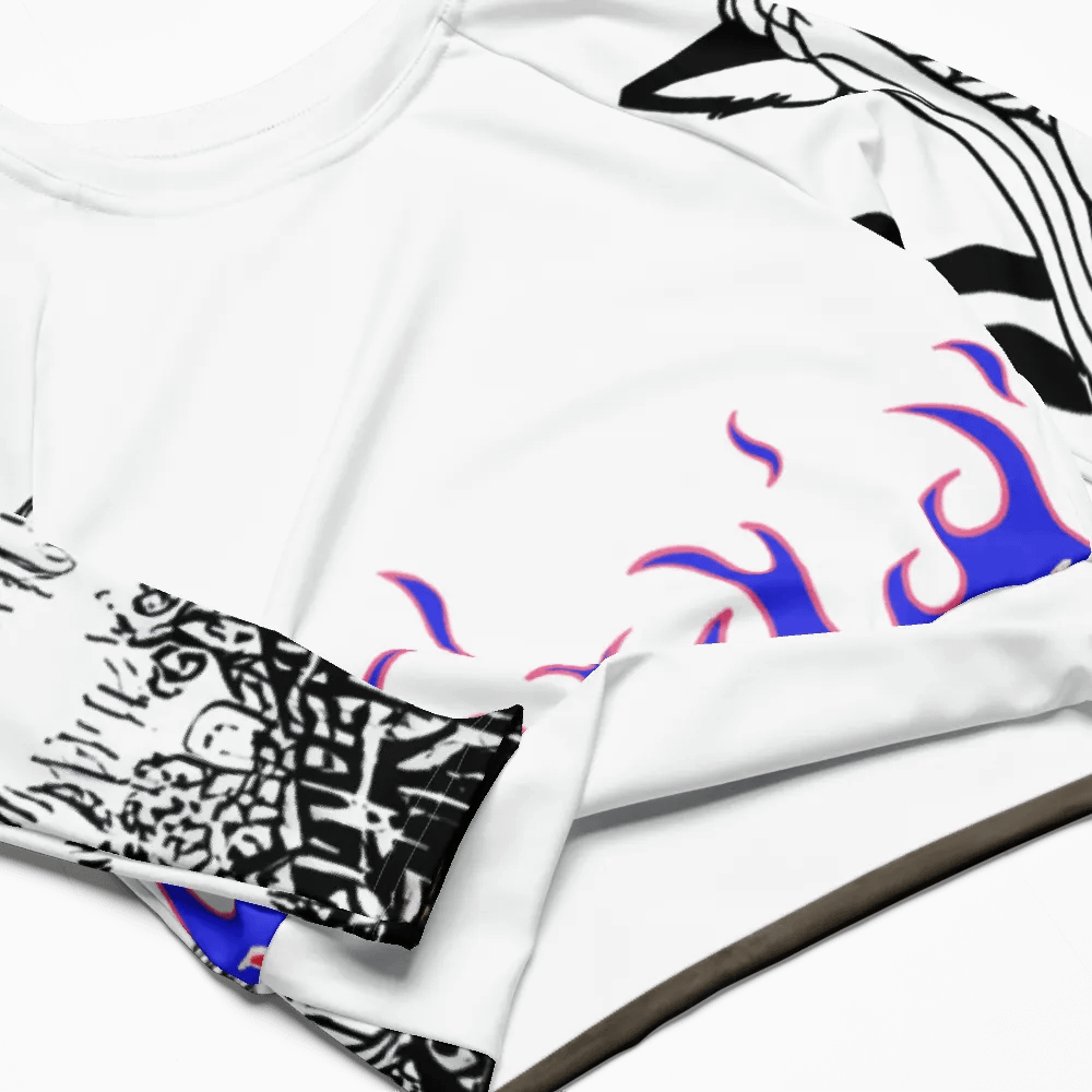 Flame Fusion Recycled Crop Top product image (4)