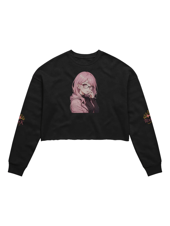 (PINK WAIFU) K Crop Sweatshirt product image (1)