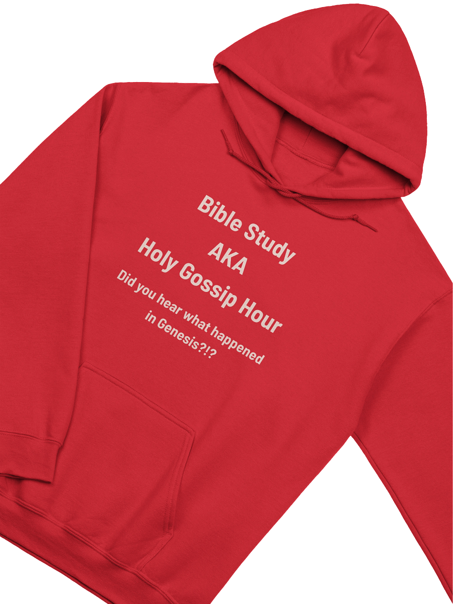 Bible Study: AKA Holy Gossip Hour | Funny Christian Hoodie Inspired by Genesis Drama product image (35)