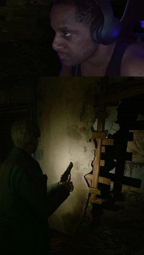 Keep that to yourself, man; yuck... #silenthill2 #silenthill2remake #personalspace #nope #funnyvideos