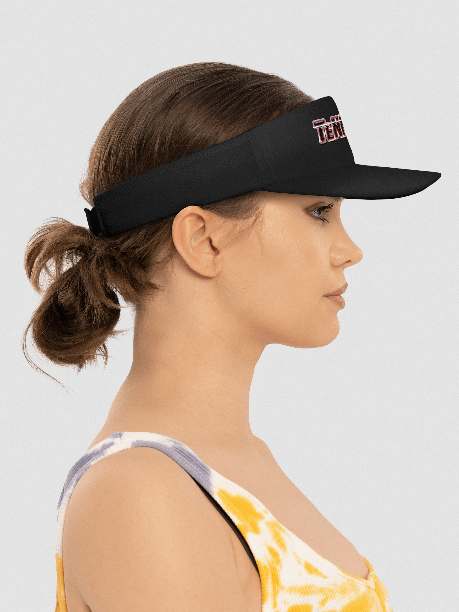 TeNN4OUR Logo (Red) Flexfit Visor product image (14)