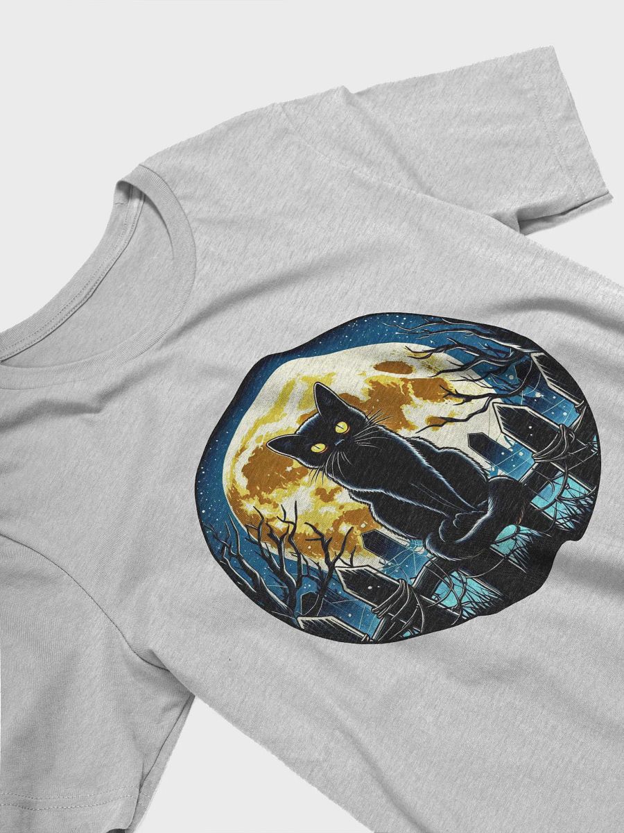 Mystical Moonlight Cat T-Shirt product image (14)