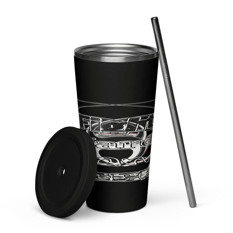 Fight Hard Earn Respect - Insulated Tumbler with a Straw product image (5)
