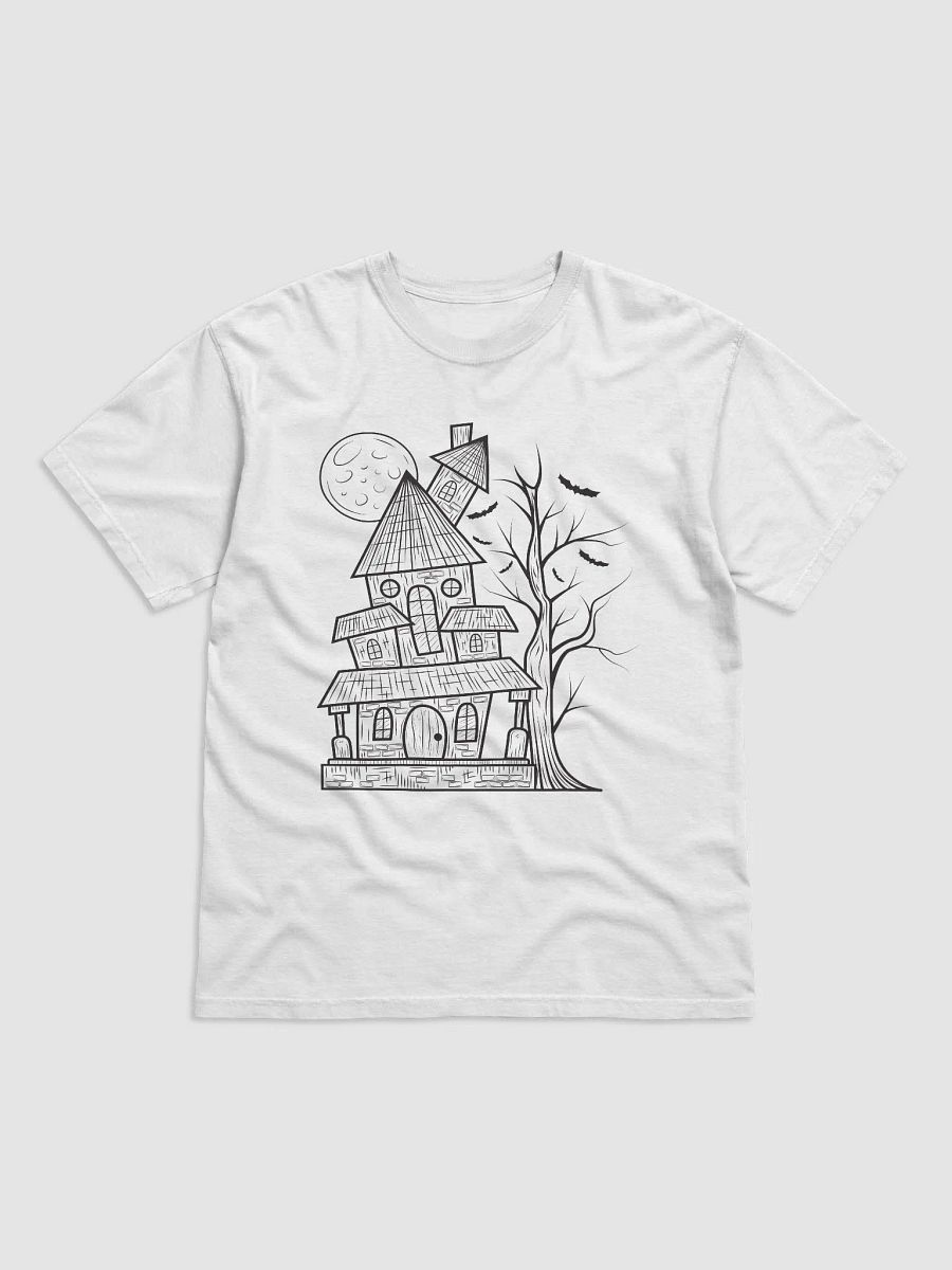 Haloween Haunted House Moonlight T-Shirt product image (4)