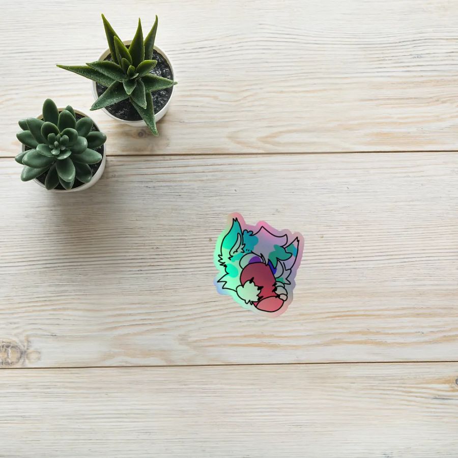 Fisk Sip Holographic Sticker product image (10)