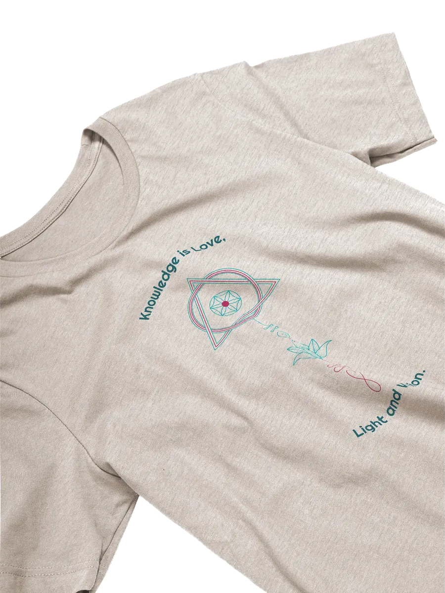 Mystic Knowledge Geometry Lotus T-Shirt product image (4)