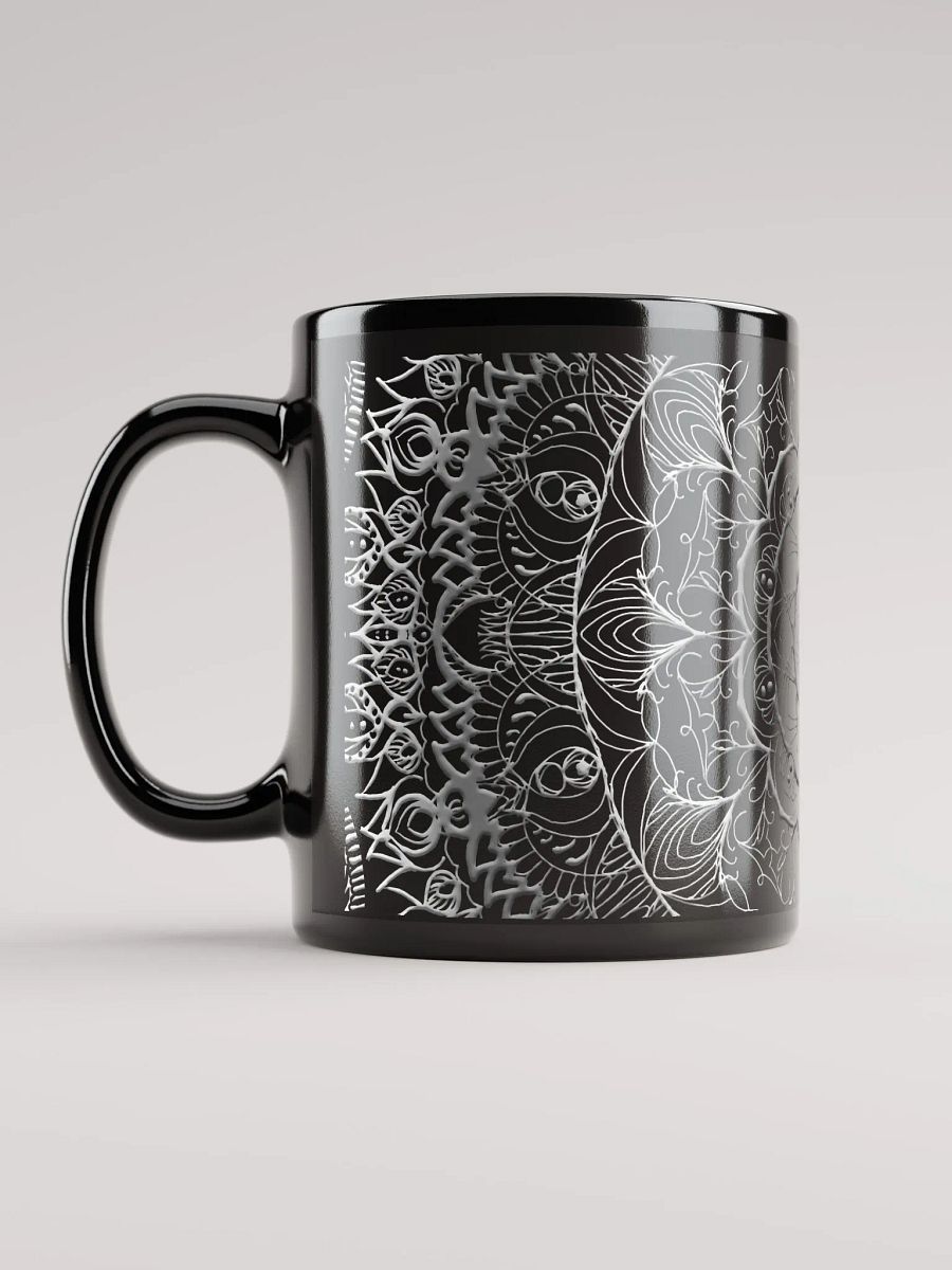 Mystical Symmetry Black Mug product image (11)