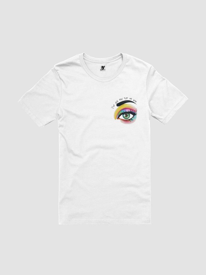 Vibrant Eye Makeup Illustrated T-Shirt product image (1)