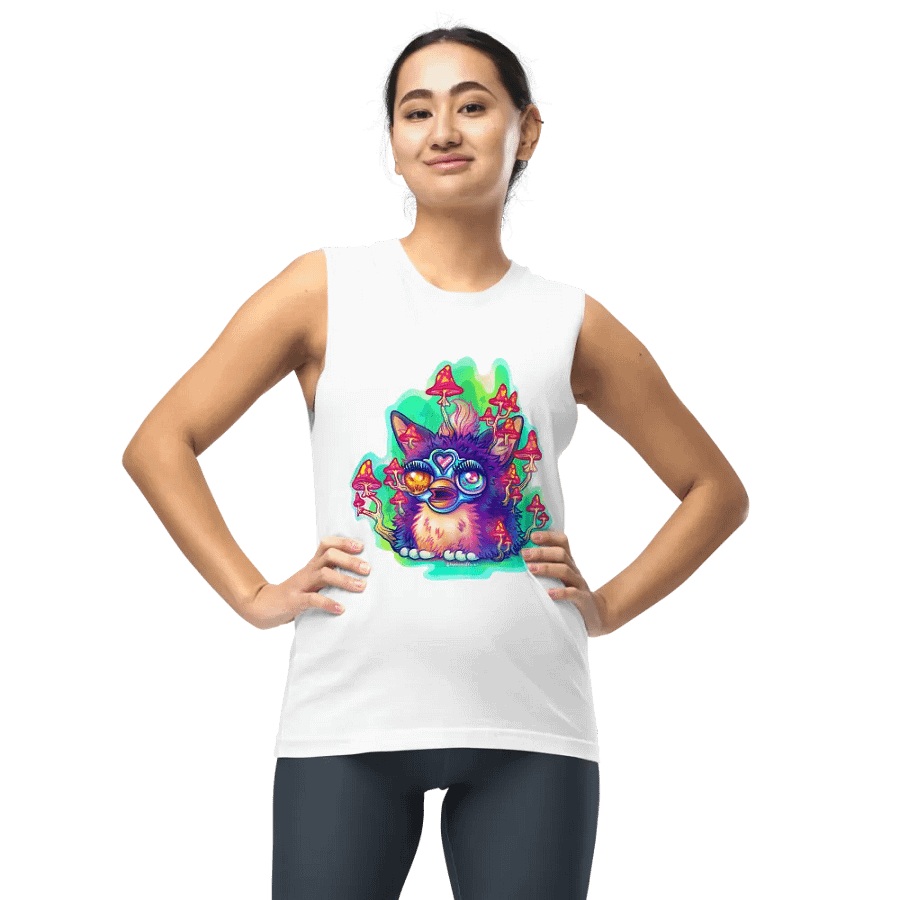 Nostalgic Fungus Creature Muscle Tank product image (9)