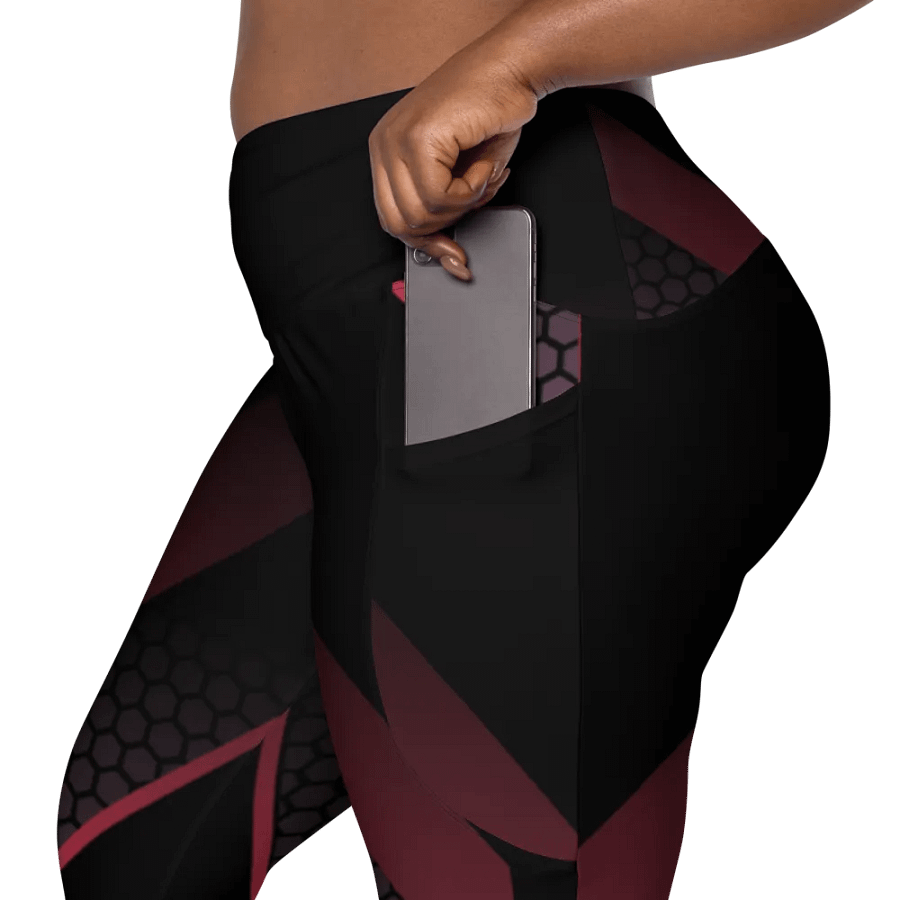 Black Rose Pocket Leggings product image (9)