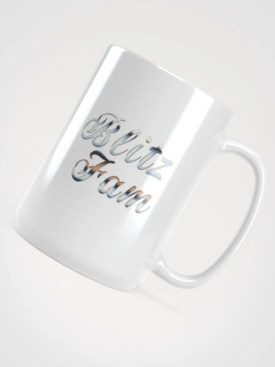 Blitzfam silver logo mug product image (4)