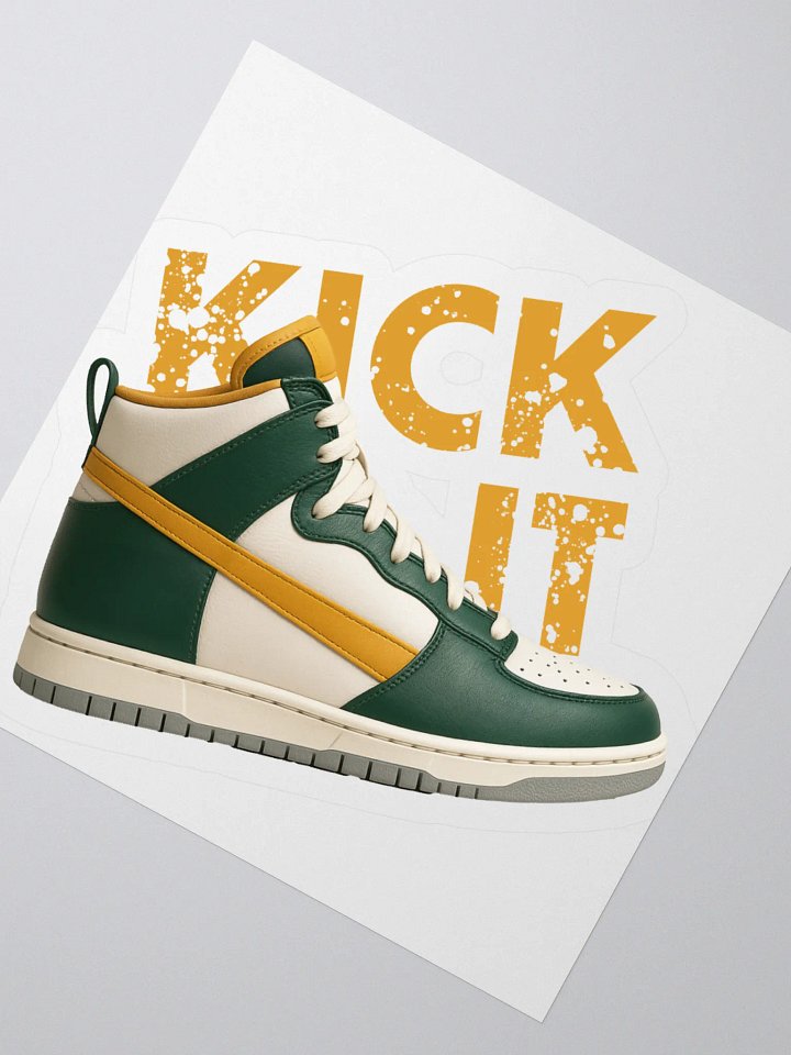 KICK IT Kiss Cut Stickers product image (2)