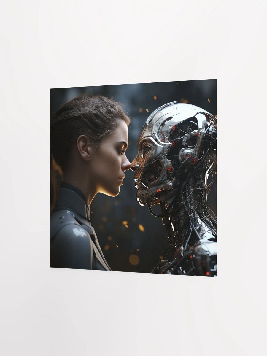 Girl with Robot Wall Art product image (10)