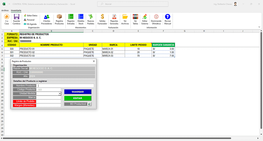Sistema Inventarios + Facturación product image (5)
