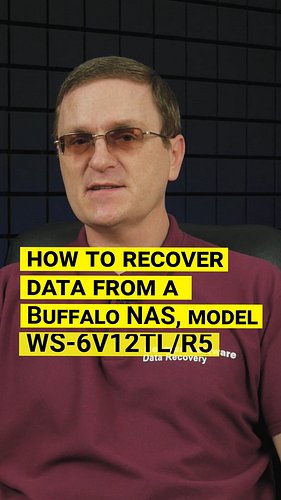 Complete Walkthrough on How to Recover Data from a Buffalo NAS WS-6V12TL/R5
#BuffaloNAS #DataRecovery #BuffaloWS6V12TLR5 #NAS...
