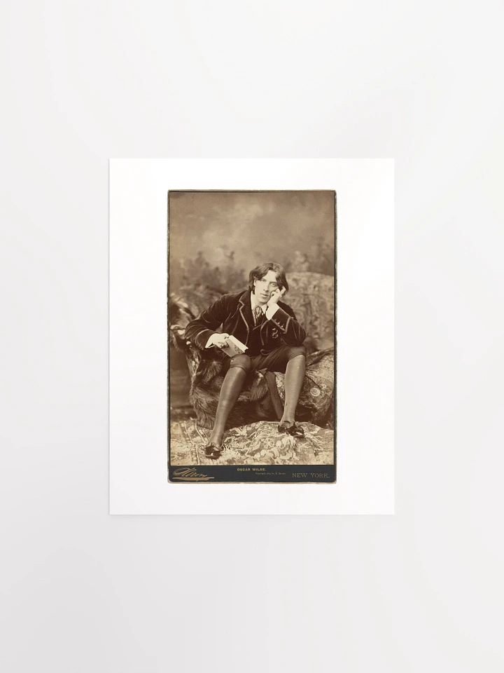 Oscar Wilde By Napoleon Sarony (1882) - Print product image (1)