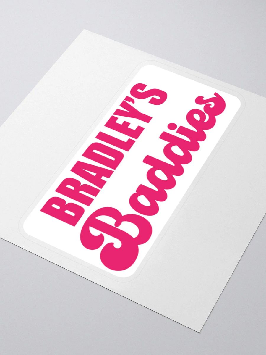 Bradleys Baddies Stickers product image (3)