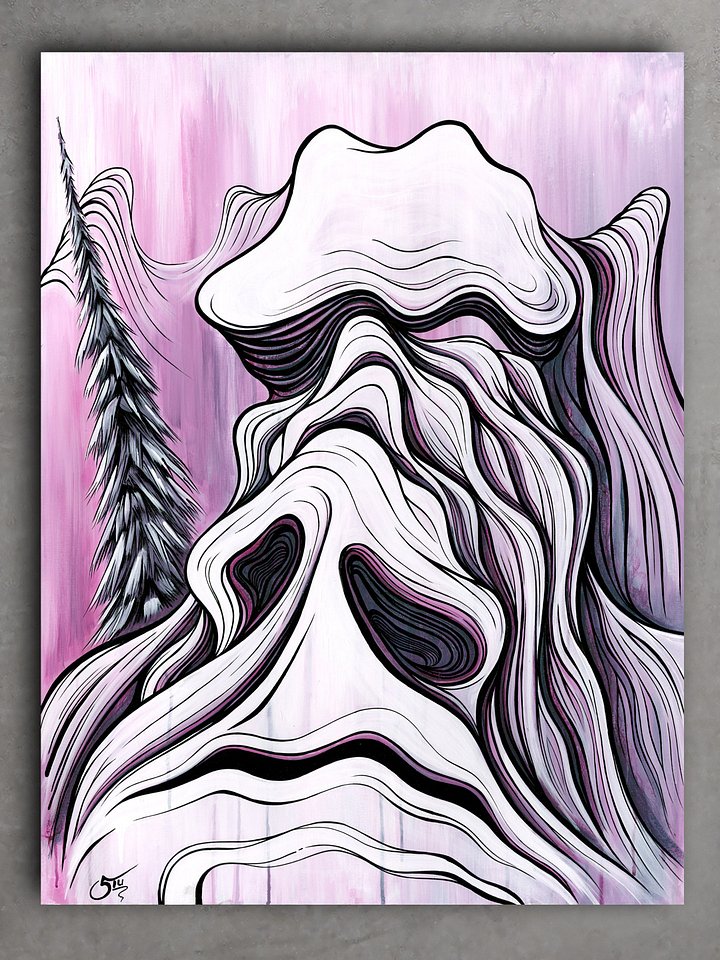 Pillow Face - Original Painting product image (1)