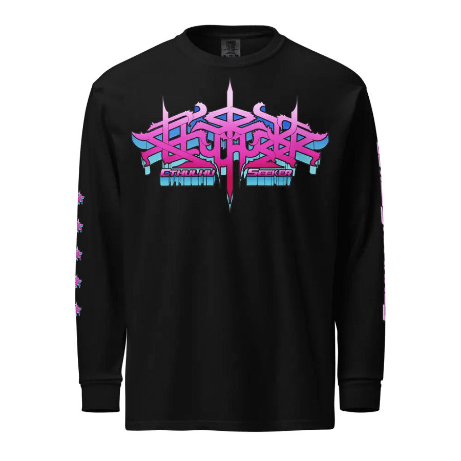 CthulhuSeeker Synthwave -Ver. 2- Longsleeve product image (1)