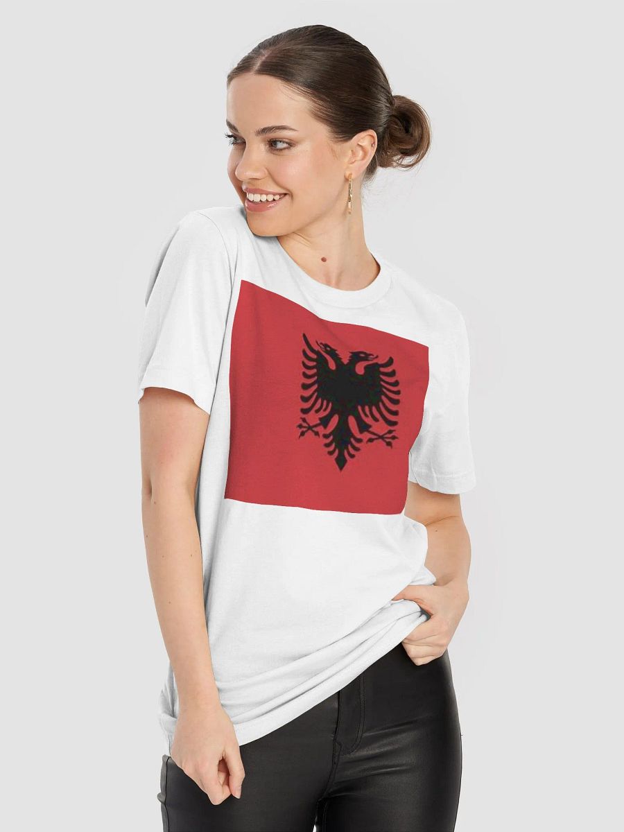 Exclusive Graphic Grove Supersoft Unisex T-Shirt - Albania Flag Design product image (109)