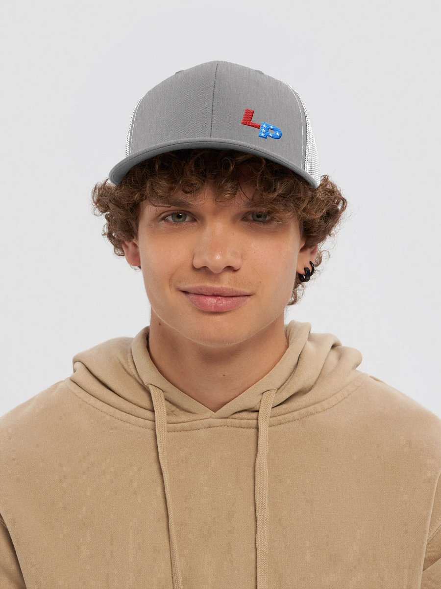 LP (White) Trucker Hat product image (5)
