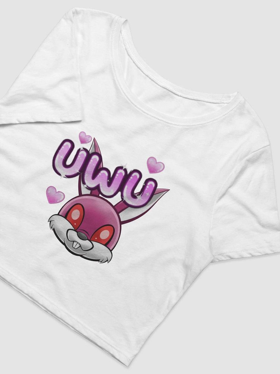 Miss Wabbit Crop UwU Tee product image (11)