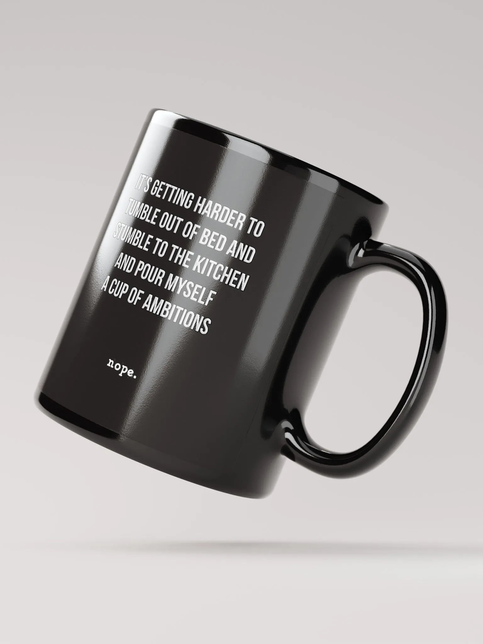nope. resolute - harder mug product image (3)