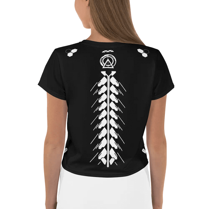 The Statement Crop Top - Black product image (2)