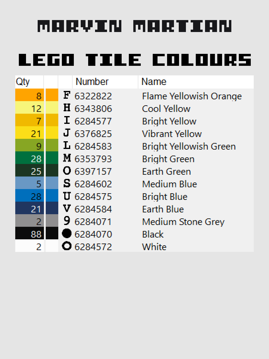 Marvin Martian Pixel Art product image (5)