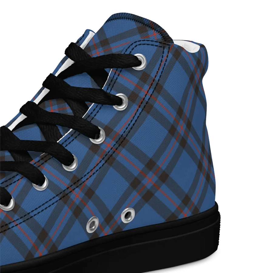 Elliot Tartan Men's High Top Shoes product image (12)