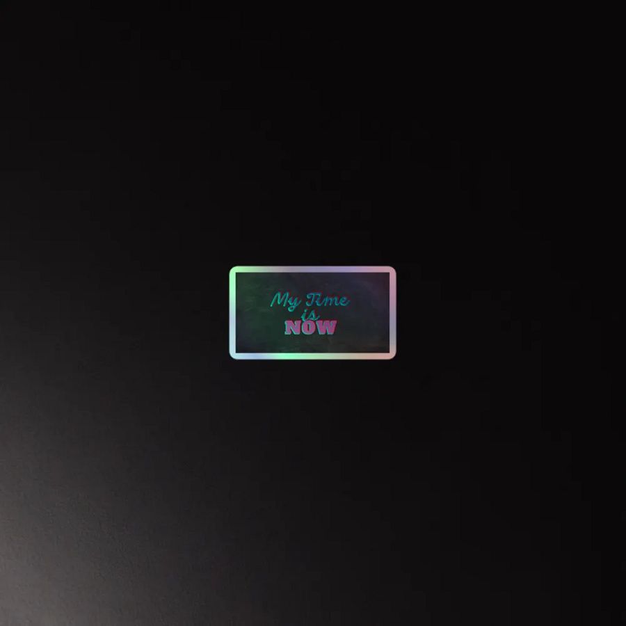 Now or Never Holographic Sticker Sheet product image (4)