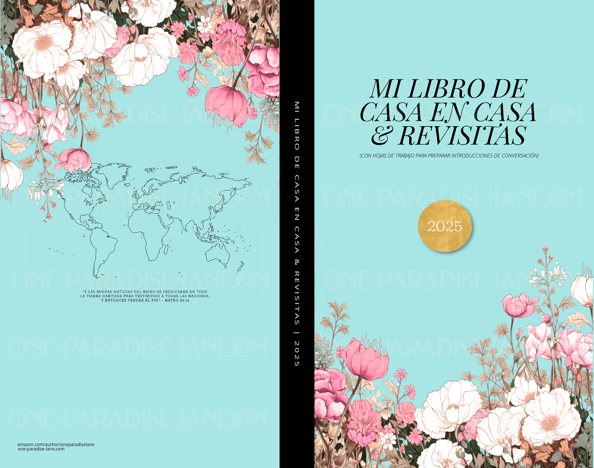 2025 Cuaderno Digital de Casa en Casa y Revisitas para Testigos de Jehová | Tamaño A6 (PDF) product image (8)