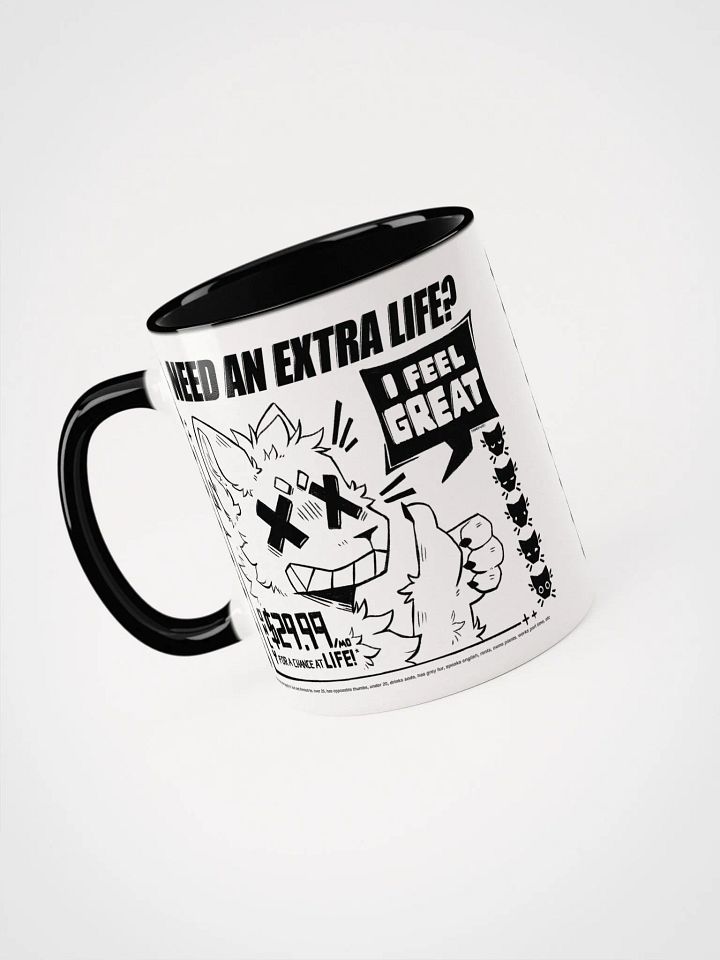 Extra Life Ceramic Mug product image (2)