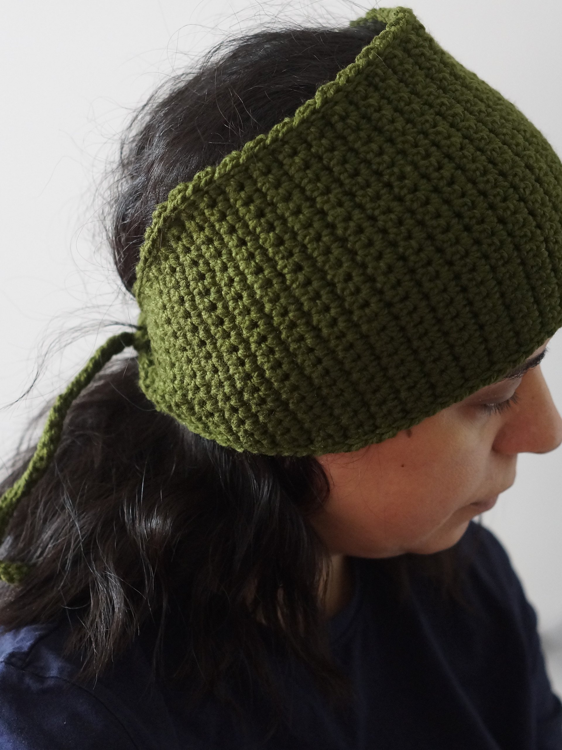 French beanie hood Crochet pattern product image (3)