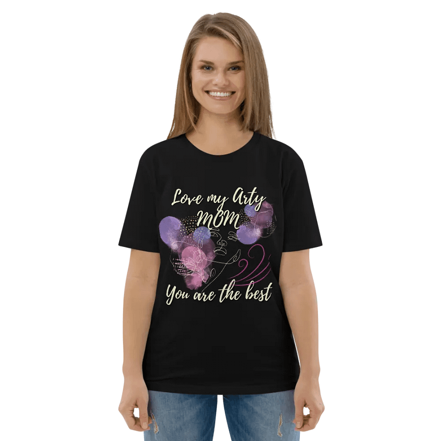 Womens t shirt ' Love my Arty Mom