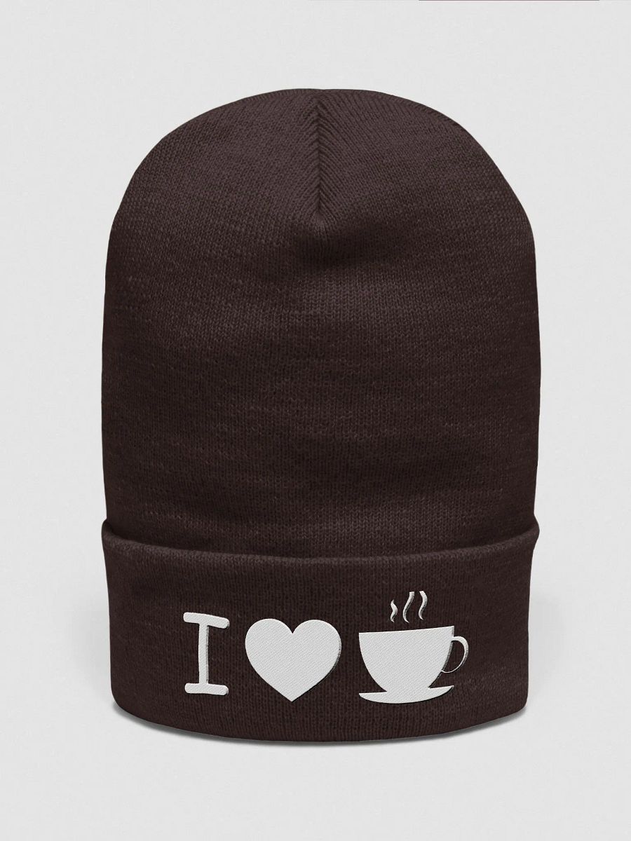 I LOVE COFFEE Beanie product image (2)