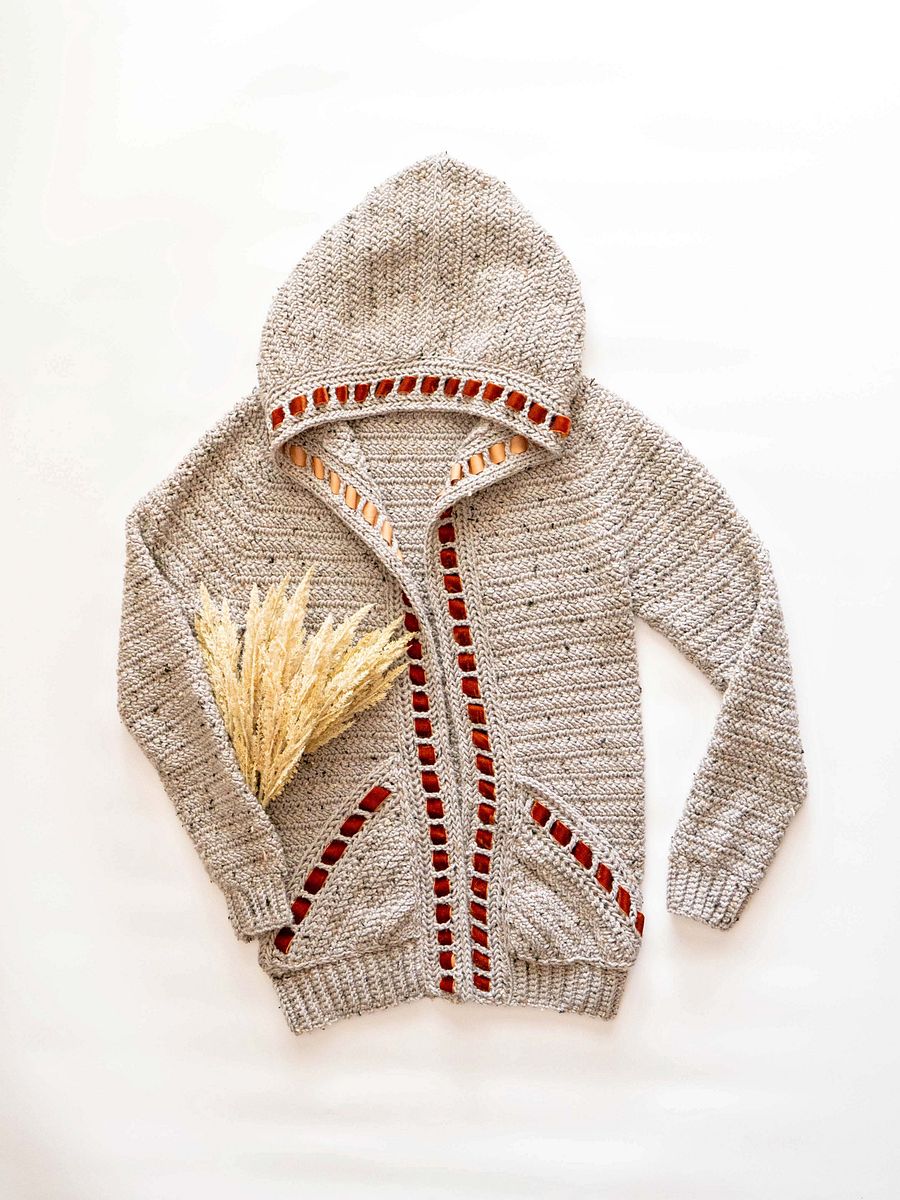 Cascade Crochet Cardigan Pattern (9 Sizes) product image (3)